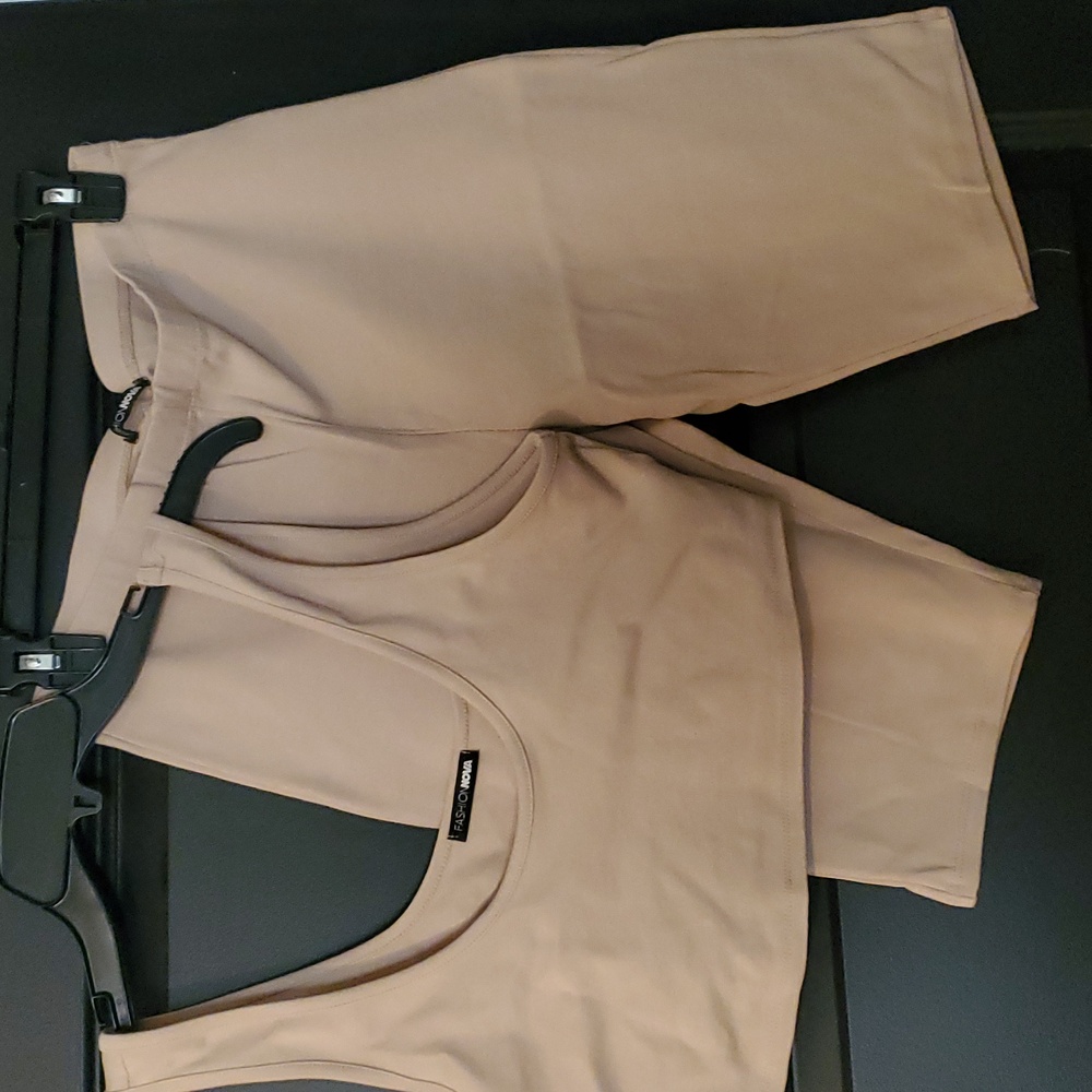 Two piece nude fashion nova set